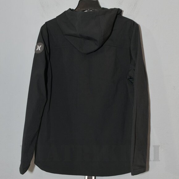 Hurley Men's Windbreaker Softshell Quilted Wind Resistant Fabric‎ Jacket - Picture 7 of 9